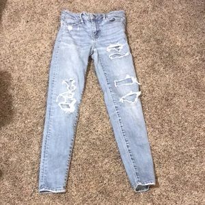 10-12 American eagle outfitters ripped jeans